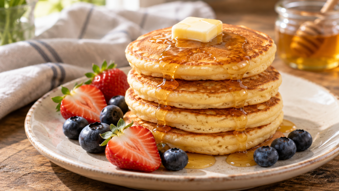 Tam Ölçülü: Pancake (Pankek) Tarifi